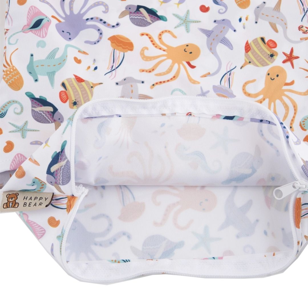 Wetbag Nasstasche mit 2 Fächern 30x40cm 'Marina'