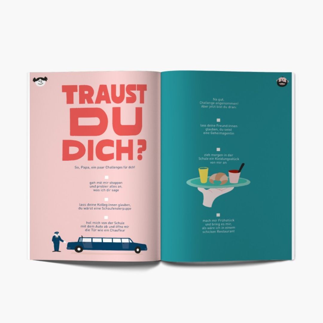 Ausfüllbuch: Wie der Vater so die Tochter