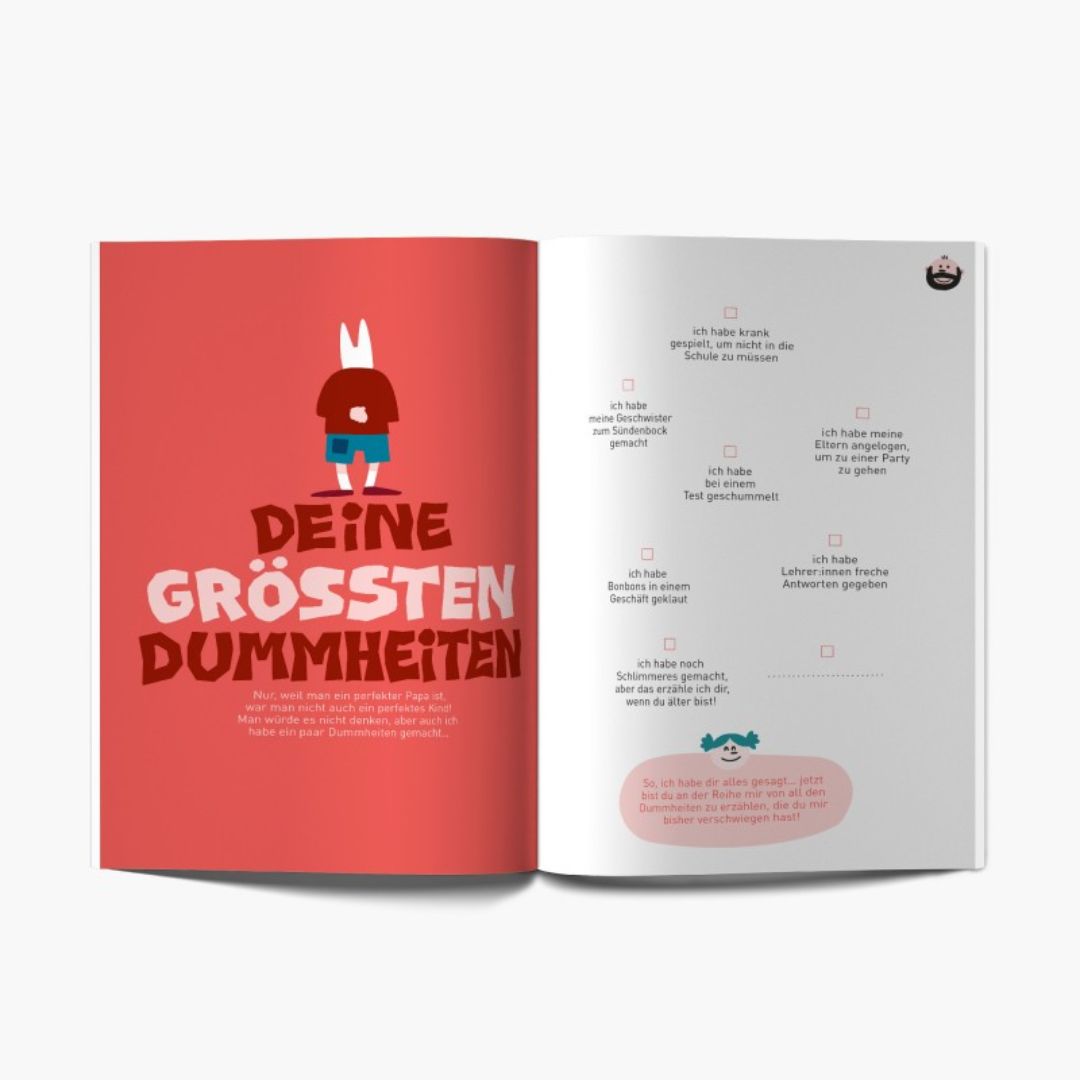 Ausfüllbuch: Wie der Vater so die Tochter