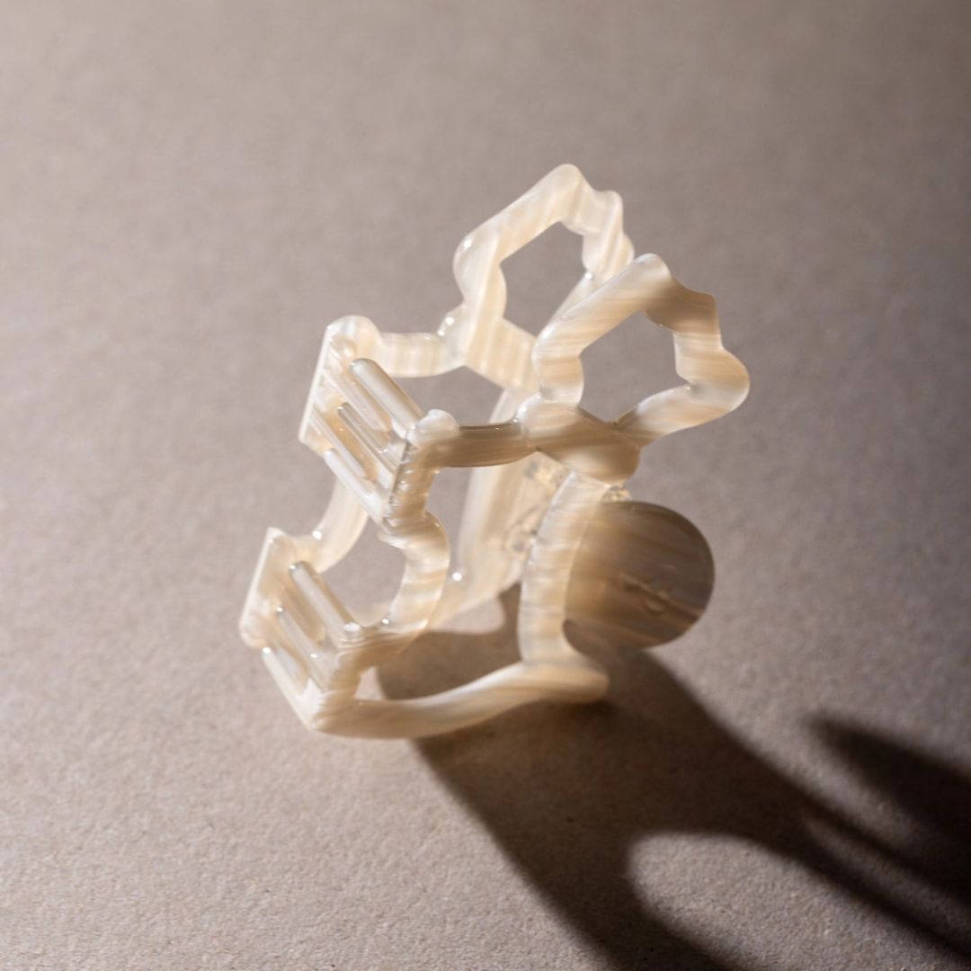 Damen Haarklammer 'Woof Mr. Grey'