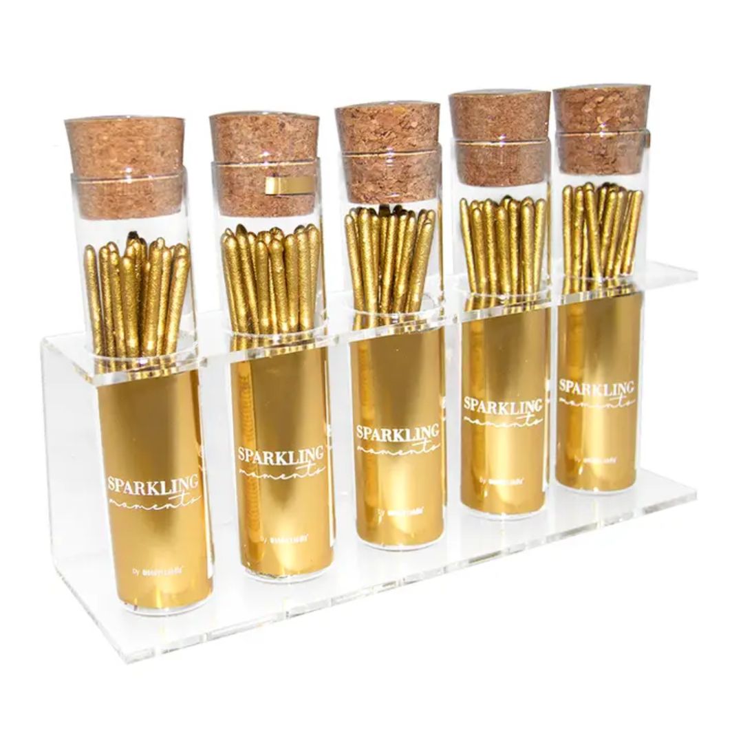 Wunderkerzen 'Sparkling Moments gold' inkl. 20 Wunderkerzen