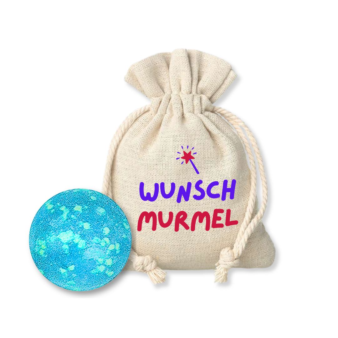 Wunsch Murmel Glow in the Dark