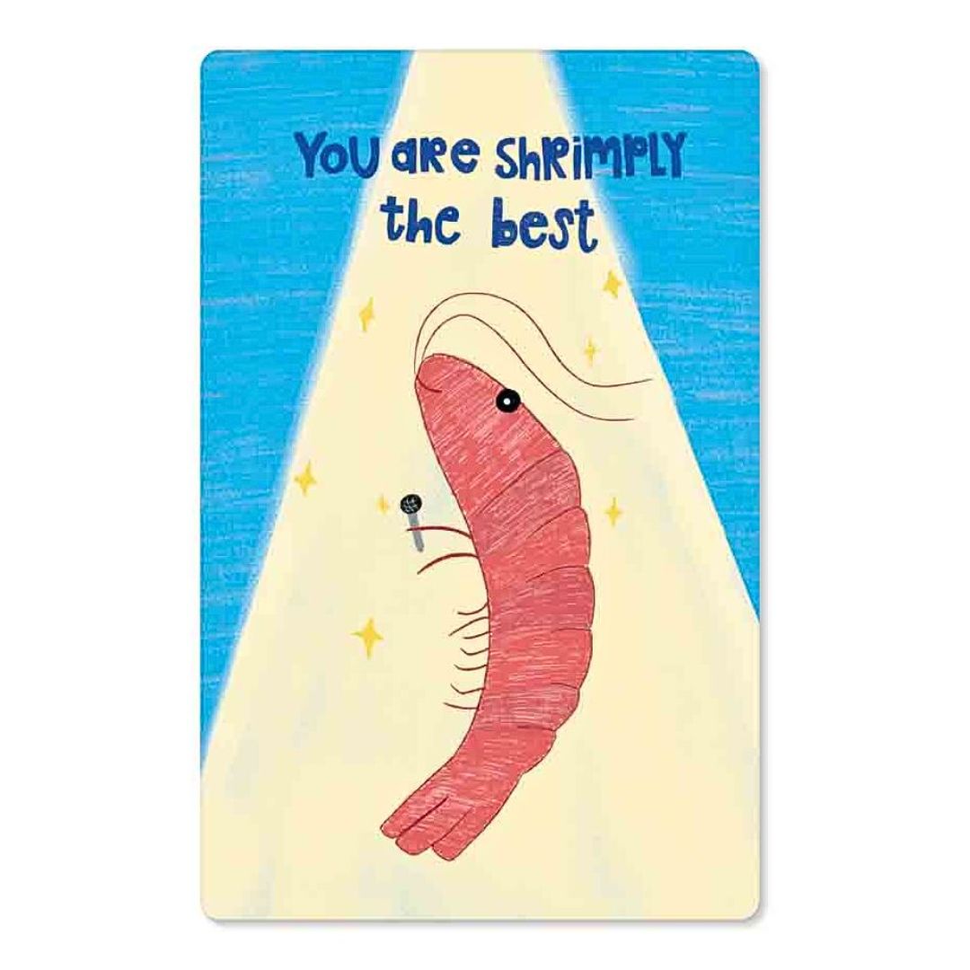 KIND MIND Karte | you are shrimply the best