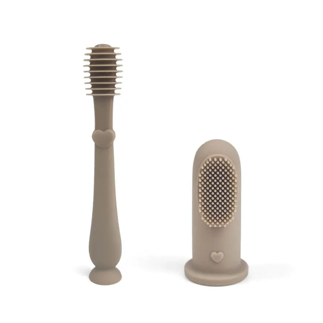 Das erste Baby Zahnbürstenset 'beige'