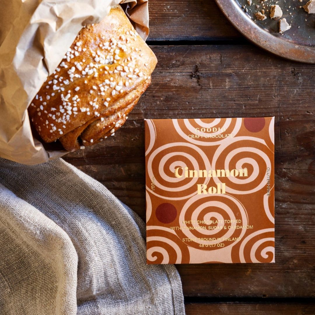 Zimtschnecke Bio-Schokolade 'Cinnamon Roll'