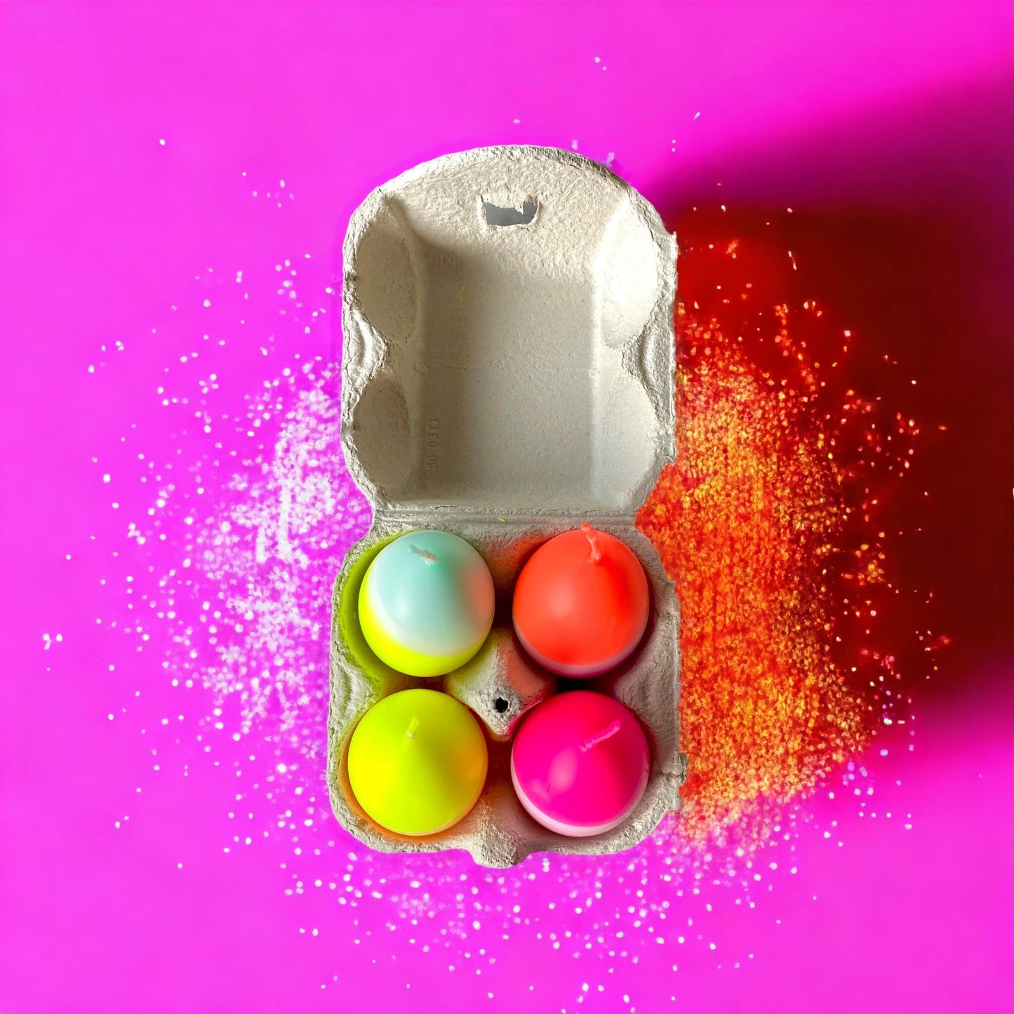 Dip Dye Eggs Flotter Vierer