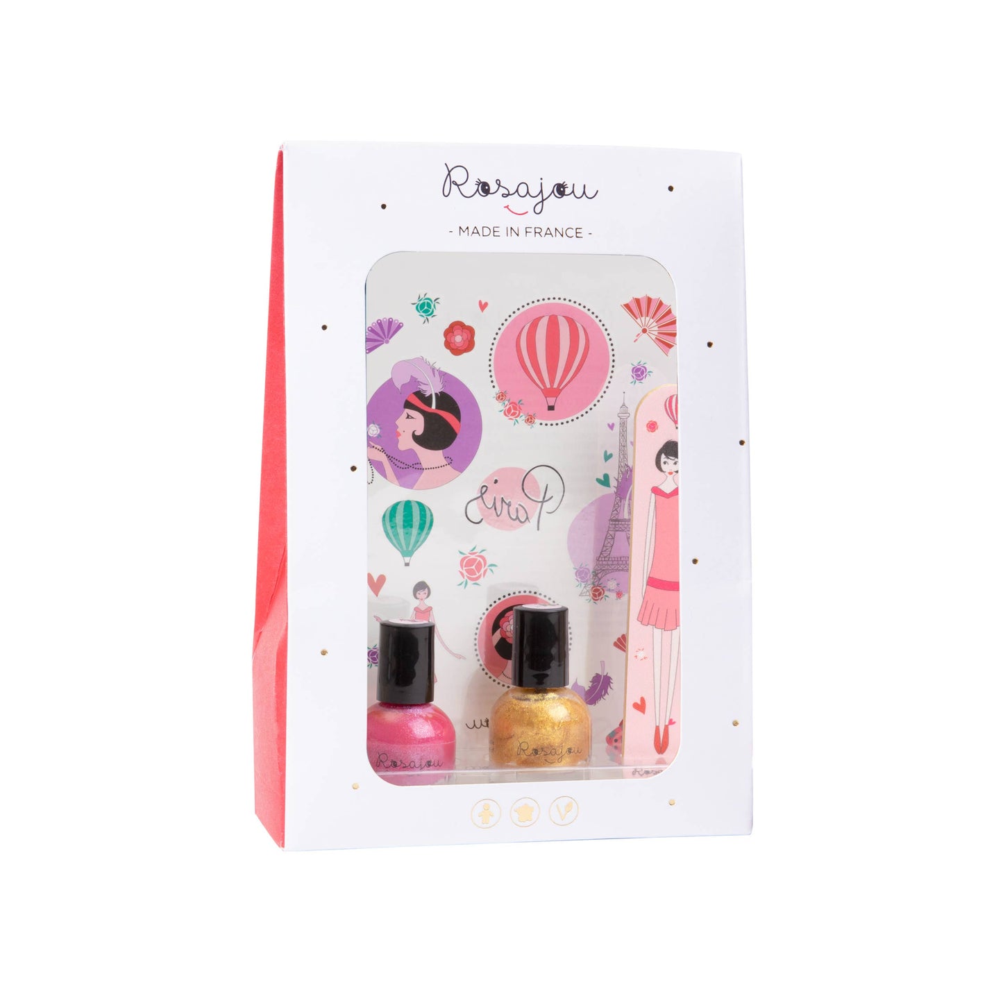 Pretty Nagelset Rubin x Chéri