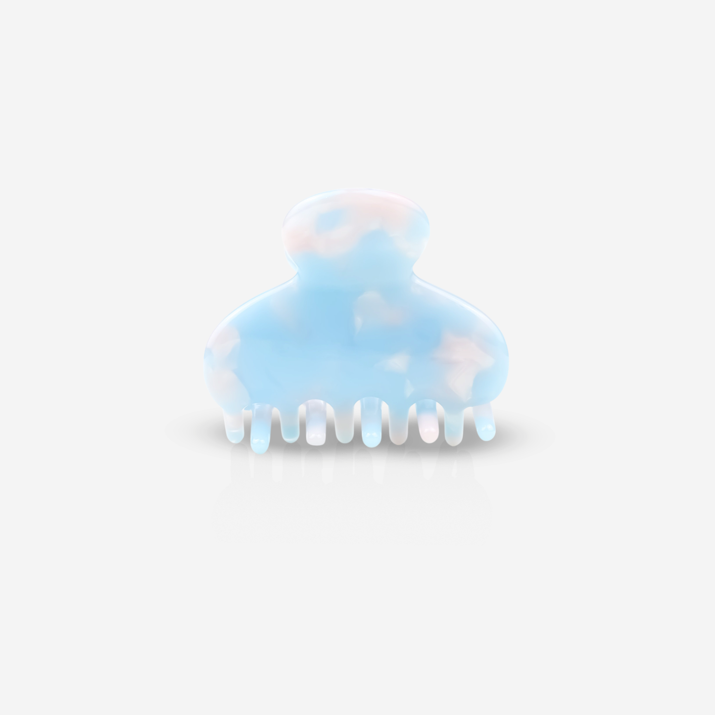 Damen Haarklammer 'Crop Cloudy Blue'