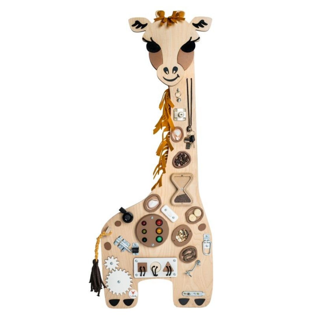 Busy Board Montessori Brett "Giraffe"