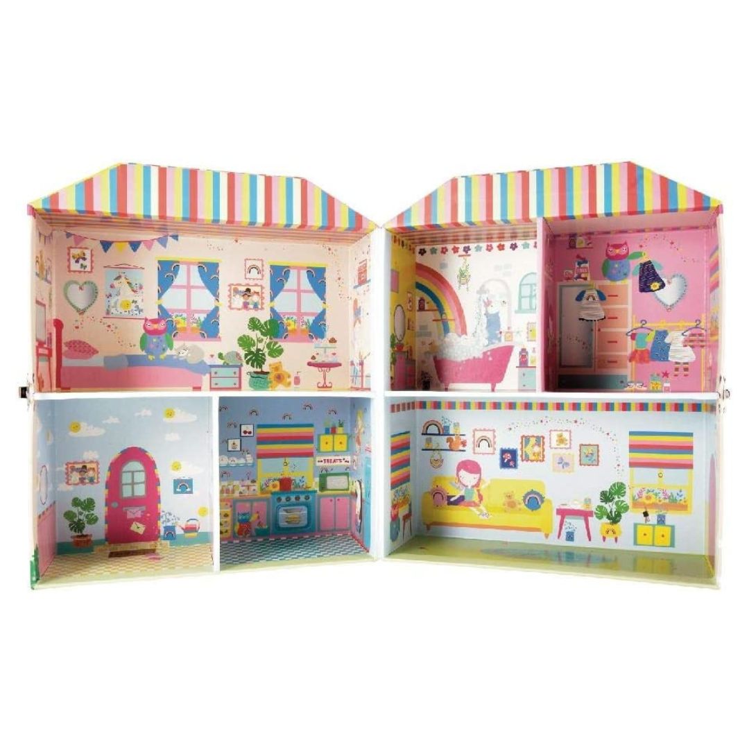 Spielbox "Regenbogenmärchen" Puppenhaus