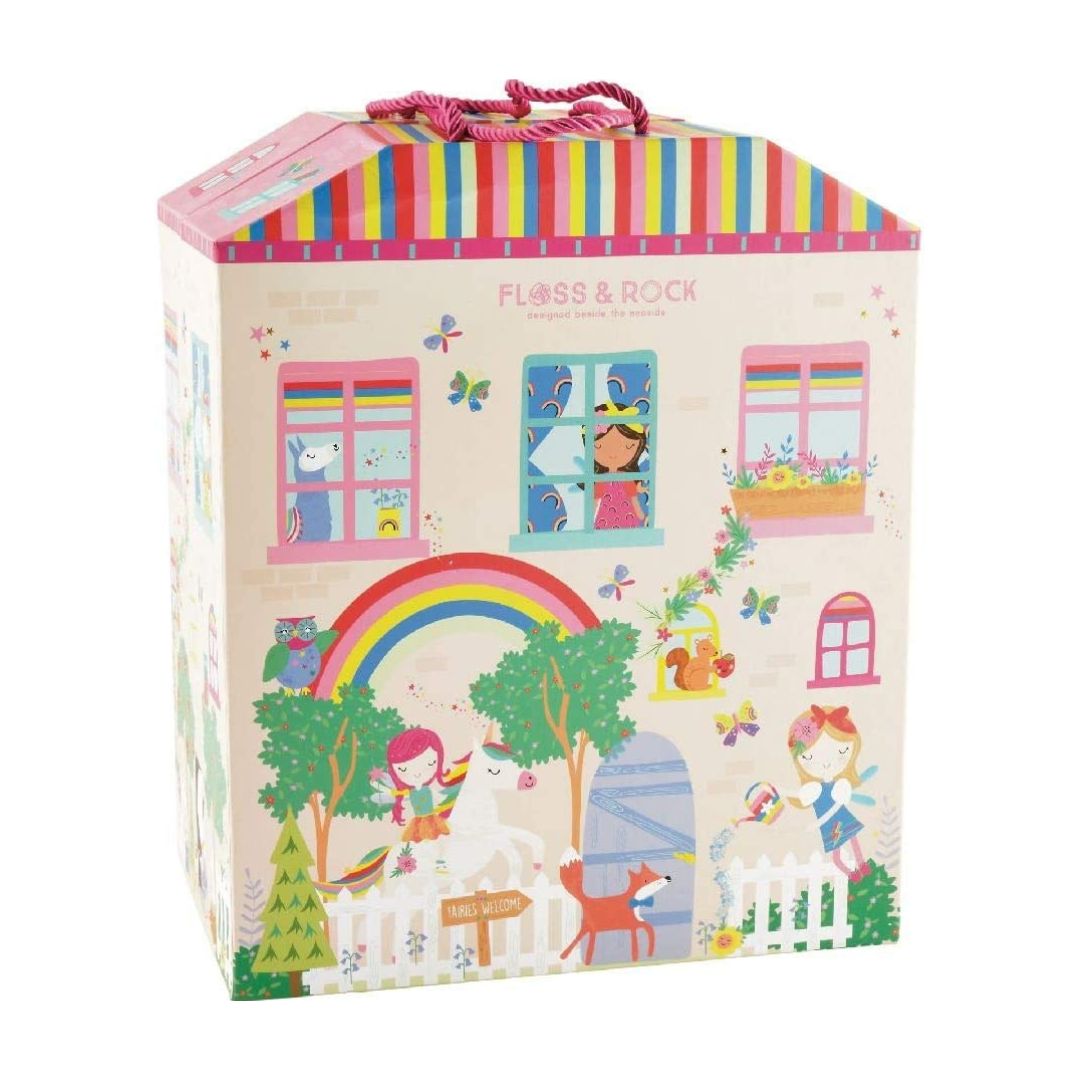 Spielbox "Regenbogenmärchen" Puppenhaus
