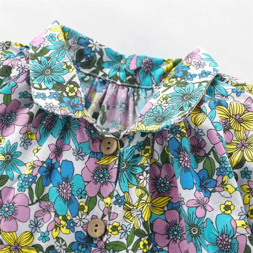 Blumenkleid "Florali" mehrfarbig