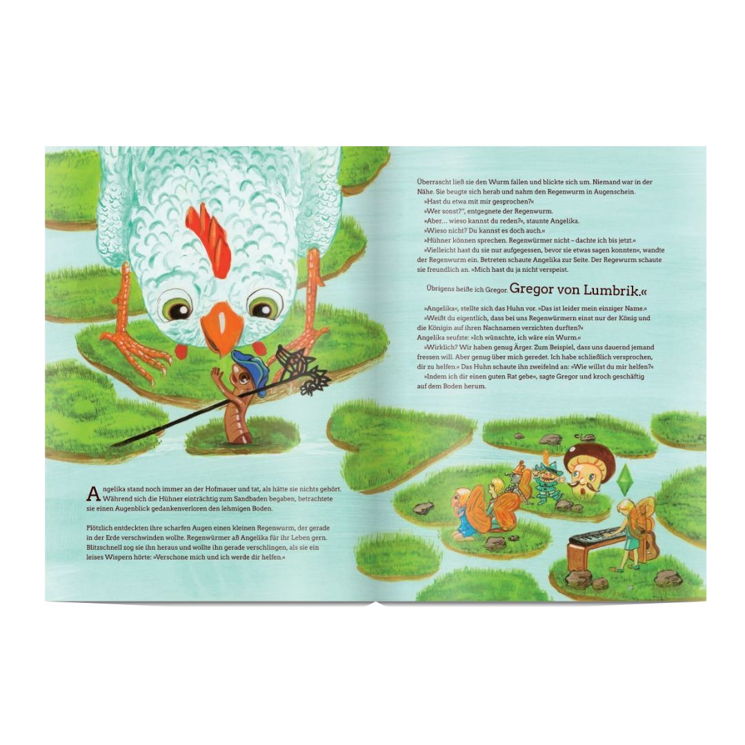 Kinderbuch "Das Huhn Angelika"