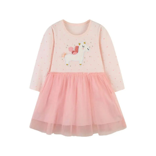 Kleid für Kleinkinder mit Einhorn