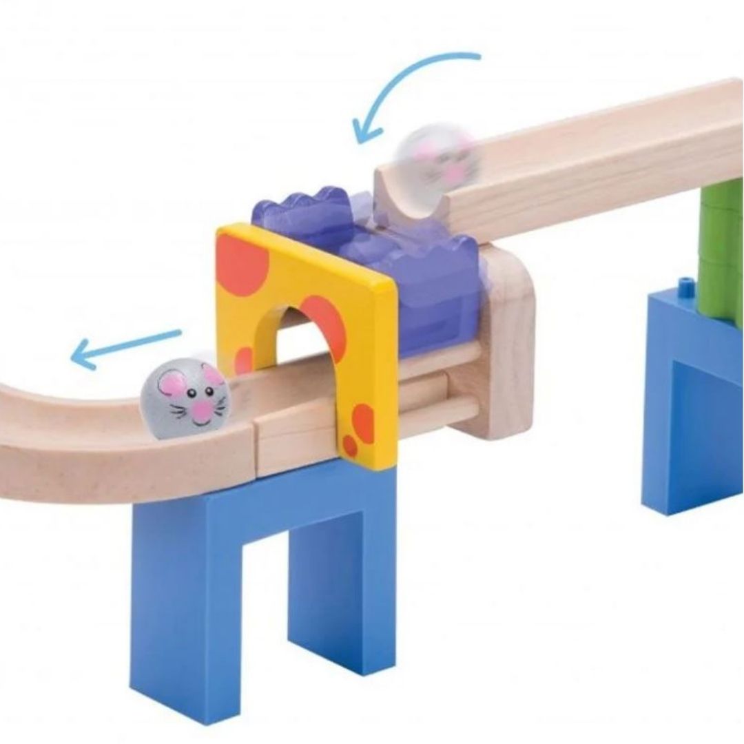 Kugelbahn "Katze und Maus"