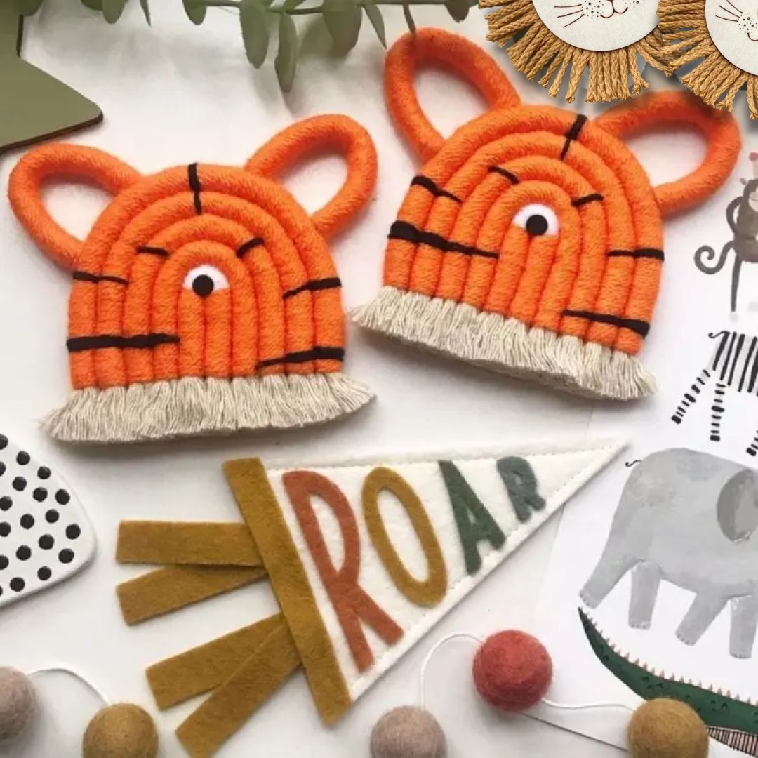 Kinderzimmer Dekoration Tiger Duo