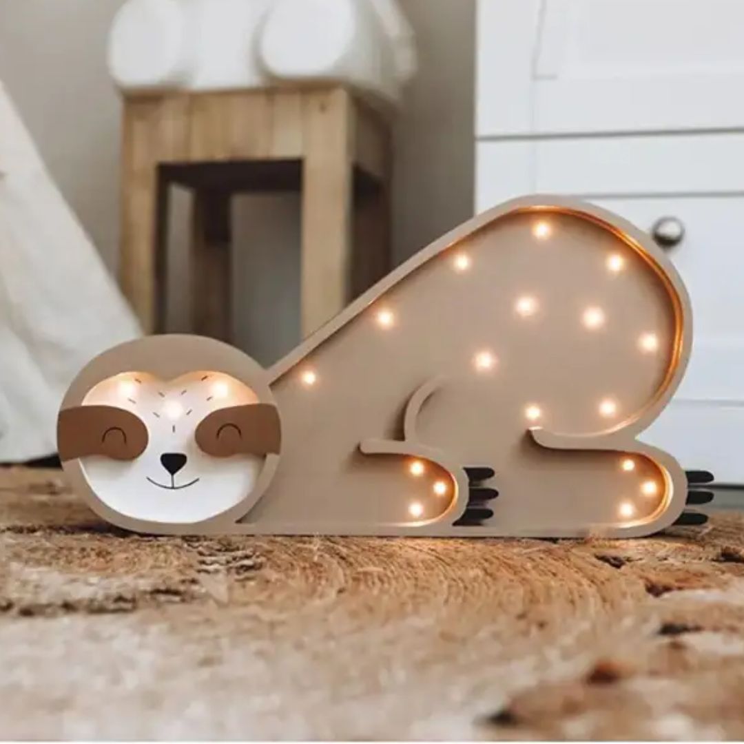 Kleines Faultier Kinder Nachtlicht Lampe