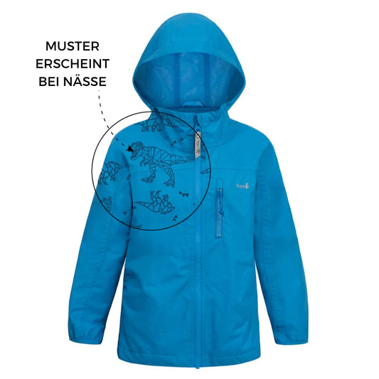 Rainshell Jacke "Splash Magic" blau