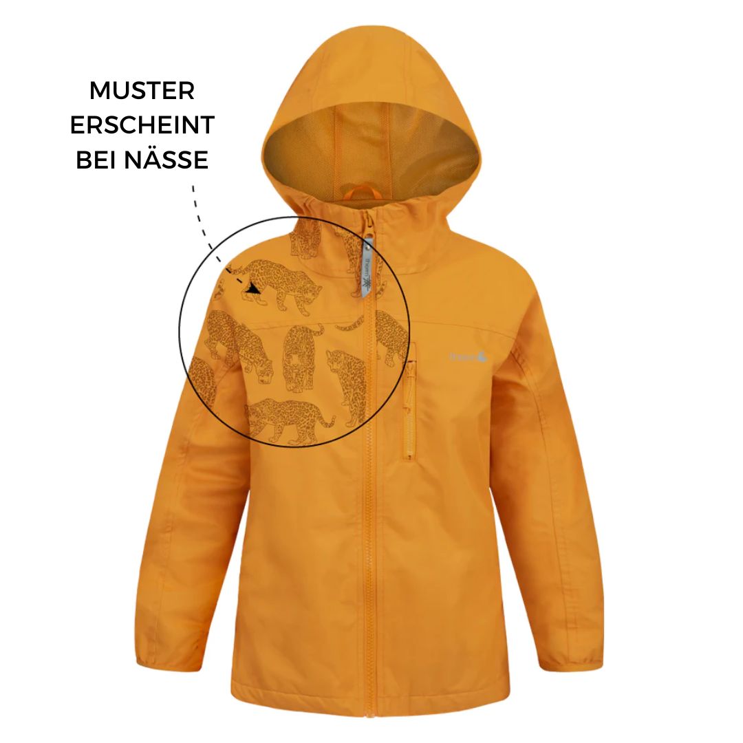 Rainshell Jacke "Splash Magic" senfgelb
