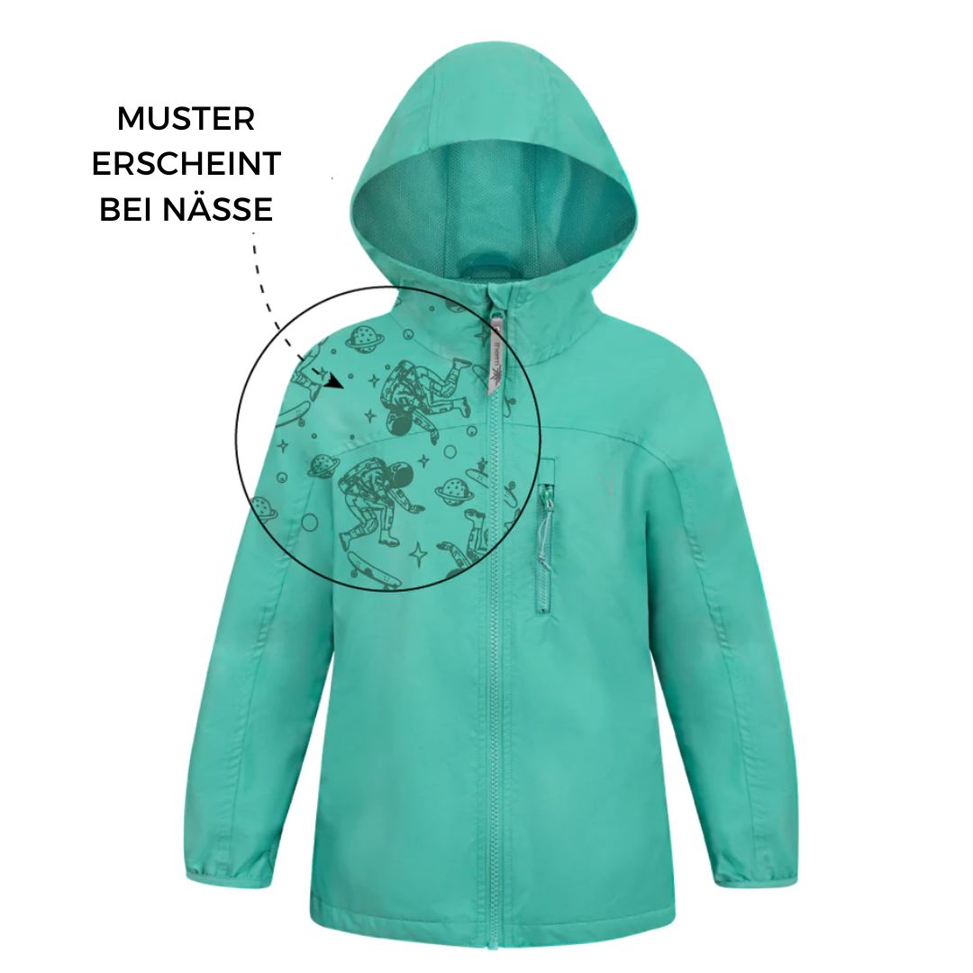 Rainshell Jacke "Splash Magic" türkis