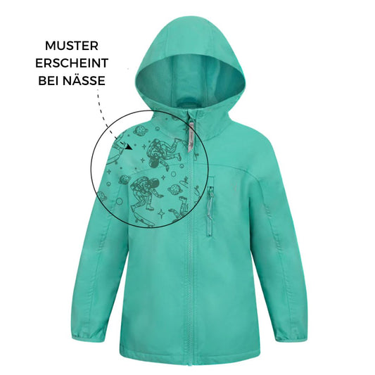 Rainshell Jacke "Splash Magic" türkis