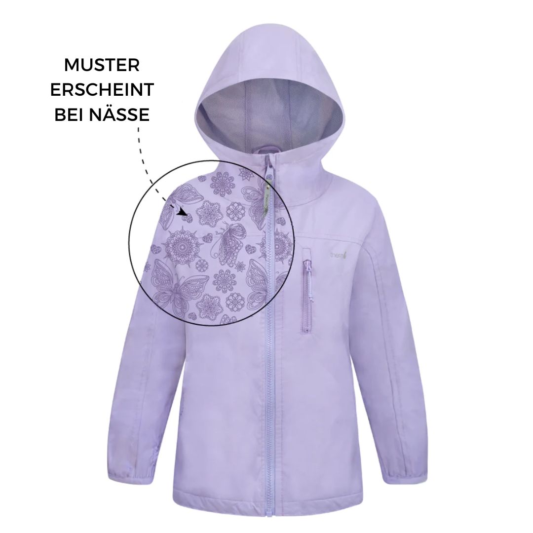 Rainshell Jacke "Splash Magic" lila
