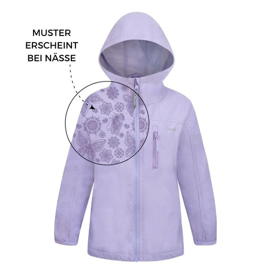 Rainshell Jacke "Splash Magic" lila