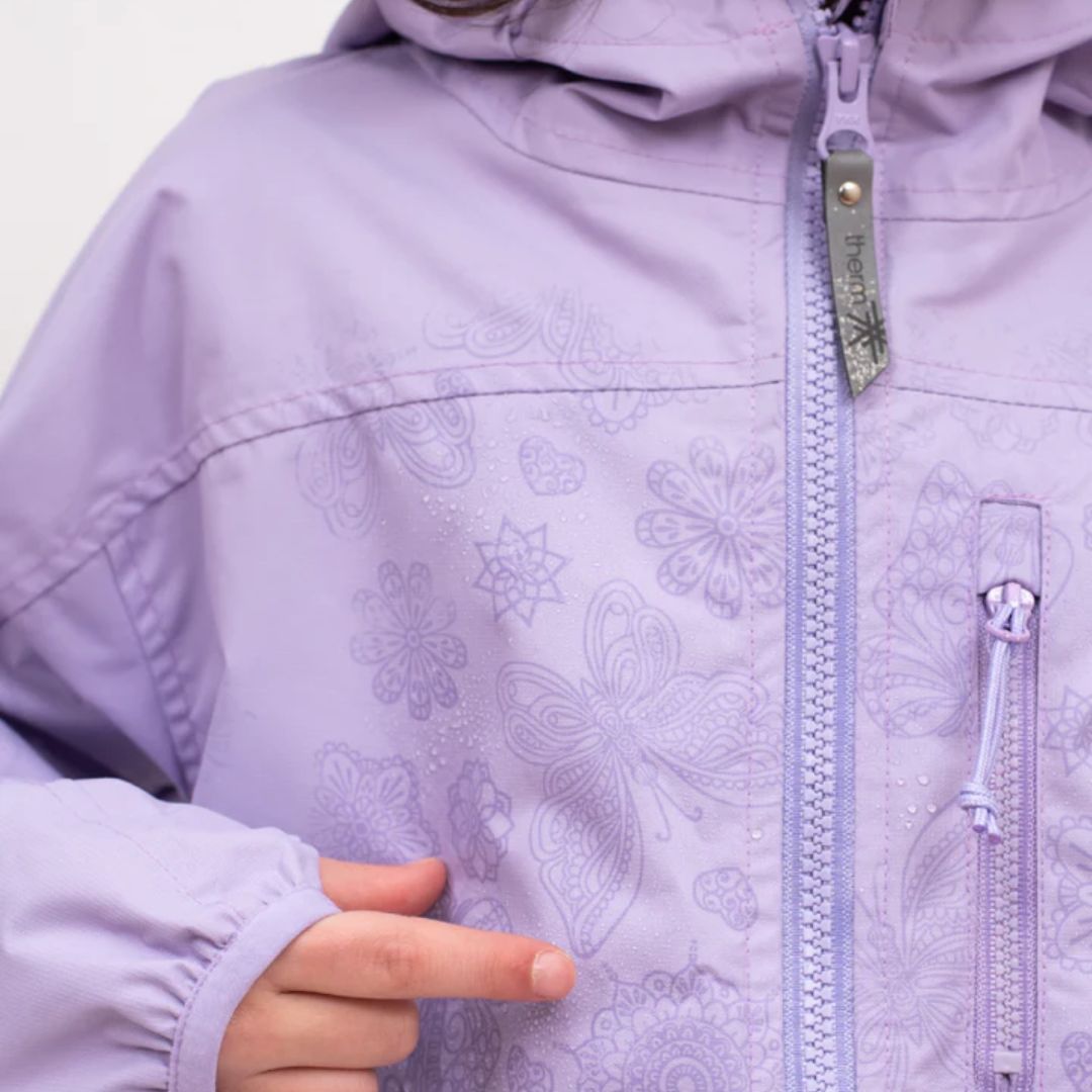 Rainshell Jacke "Splash Magic" lila