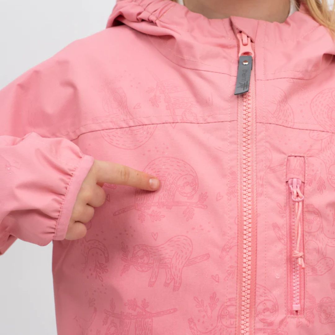 Rainshell Jacke "Splash Magic" rosa