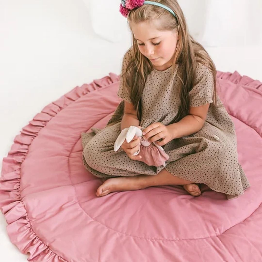 Kinder Tipi Zelt "Prinzessin" mit Tüll ecru