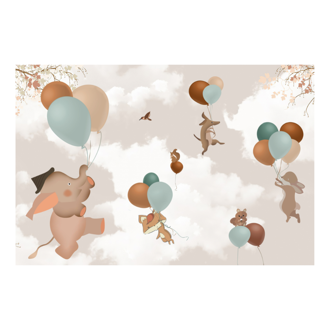 Wandbild auf Leinwand "Ballons"