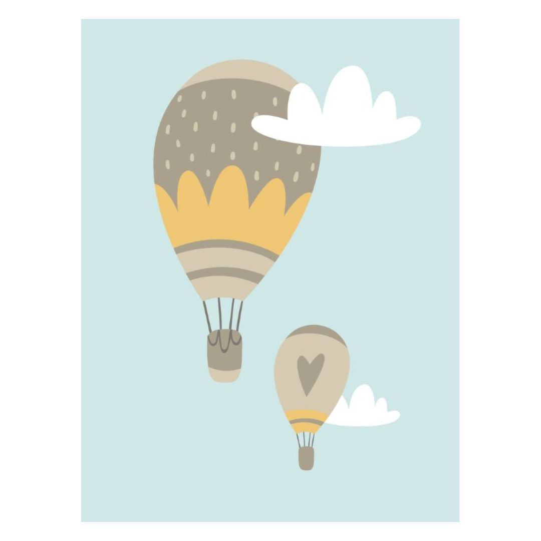 Wandbilder gerahmt 3er Set "Zeppelin"
