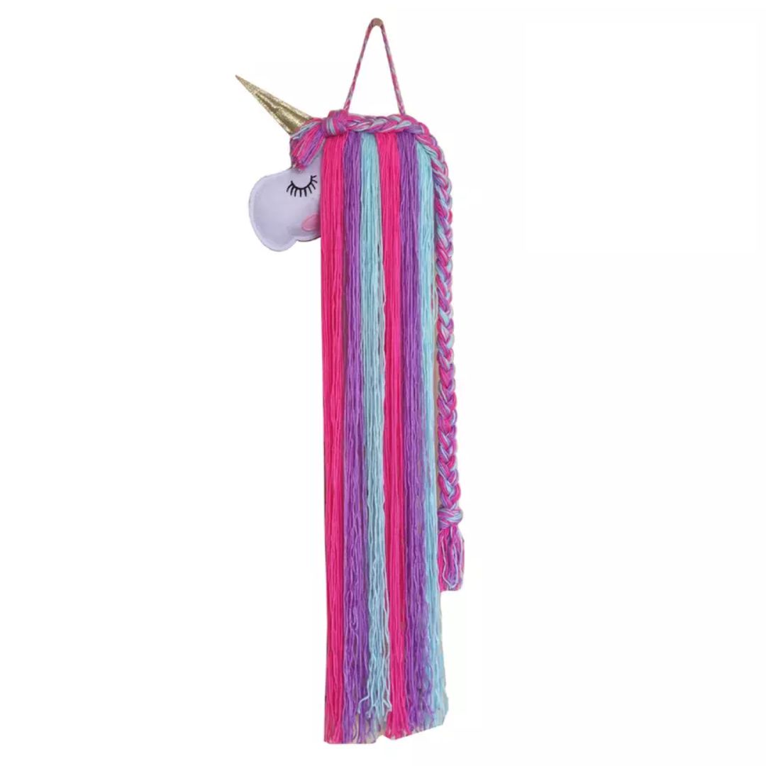 Wandbehang Einhorn lila