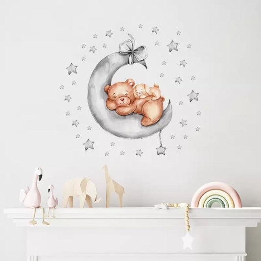 Wandtattoo Kinderzimmer "Kuschelfreunde"