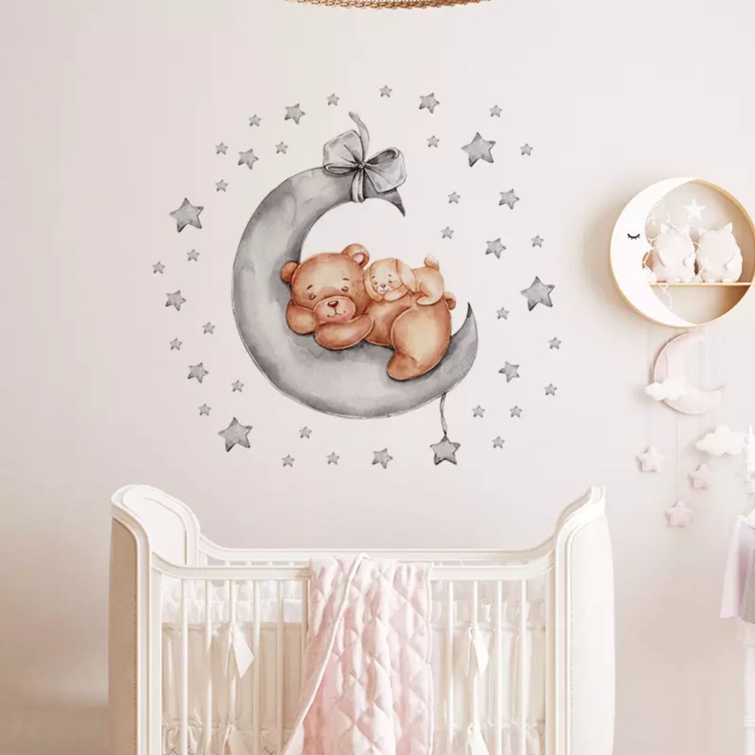 Wandtattoo Kinderzimmer "Kuschelfreunde"