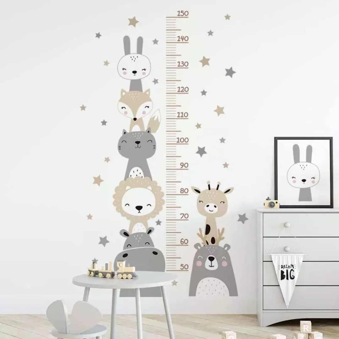 Wandtattoo "Kinder Wachstums Diagramm"