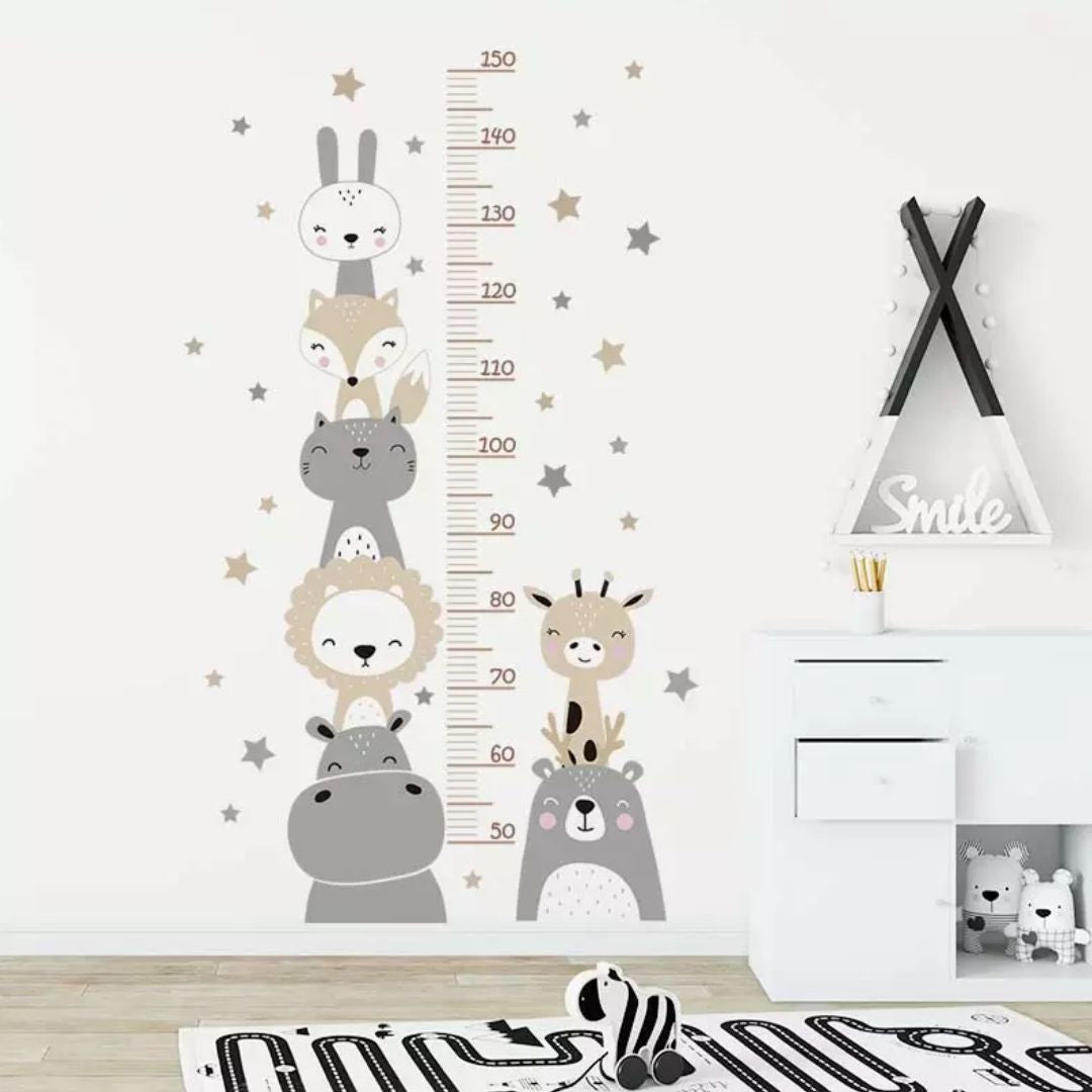 Wandtattoo "Kinder Wachstums Diagramm"