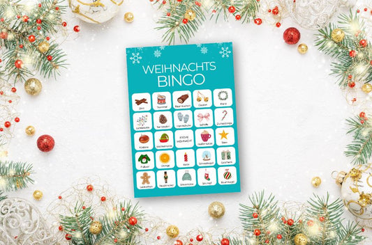 Weihnachts-Bingo mit freiem Download