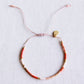 Miyuki-Armband nude/orange/lachsfarben