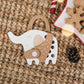 Kleines Schnürspielzeug aus Holz 'The Elephant'