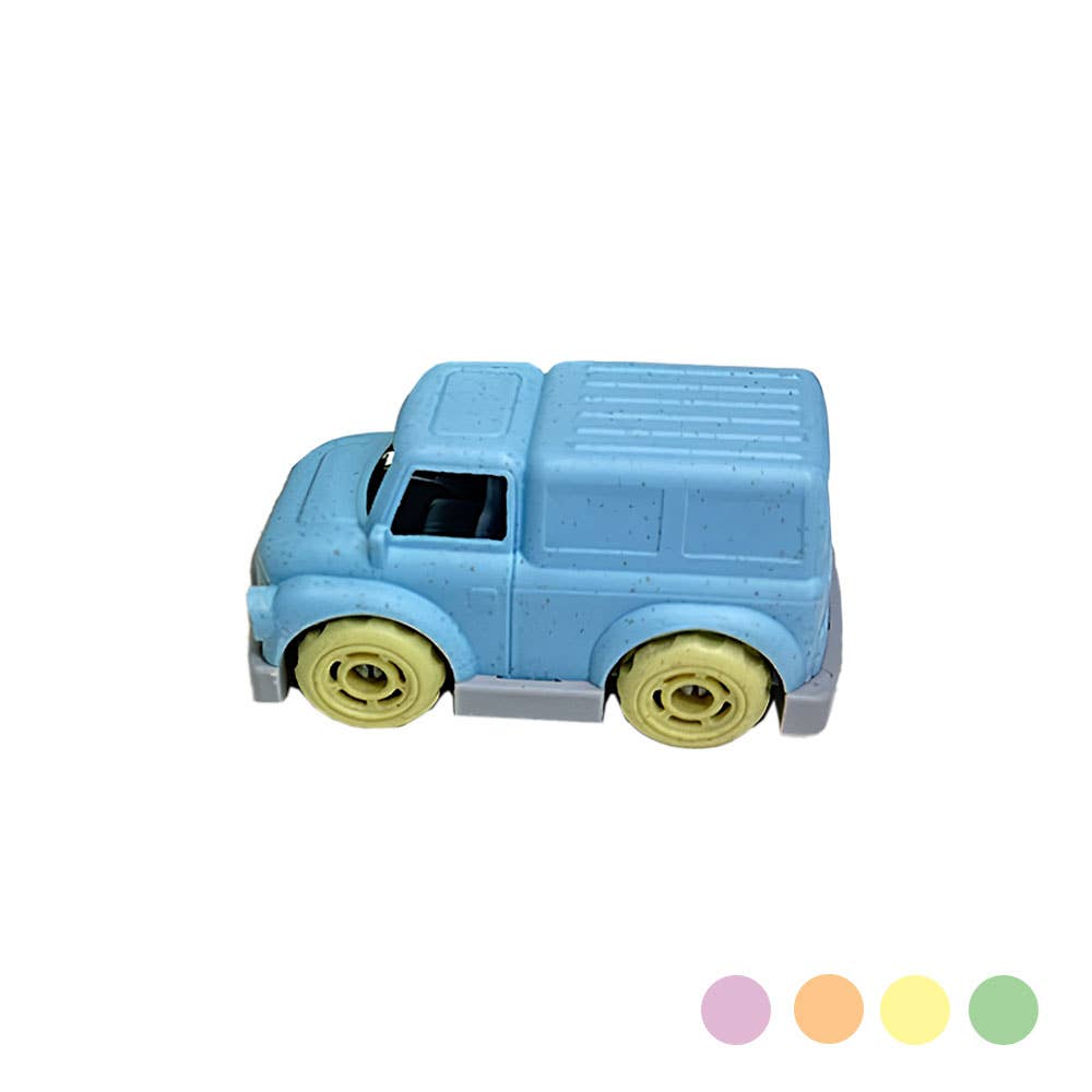 Kleine Eco-Spielzeug-Wagen 12cm 'Retro'