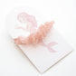 Scrunchie Meerjungfrau Perlmuttperlen rosa