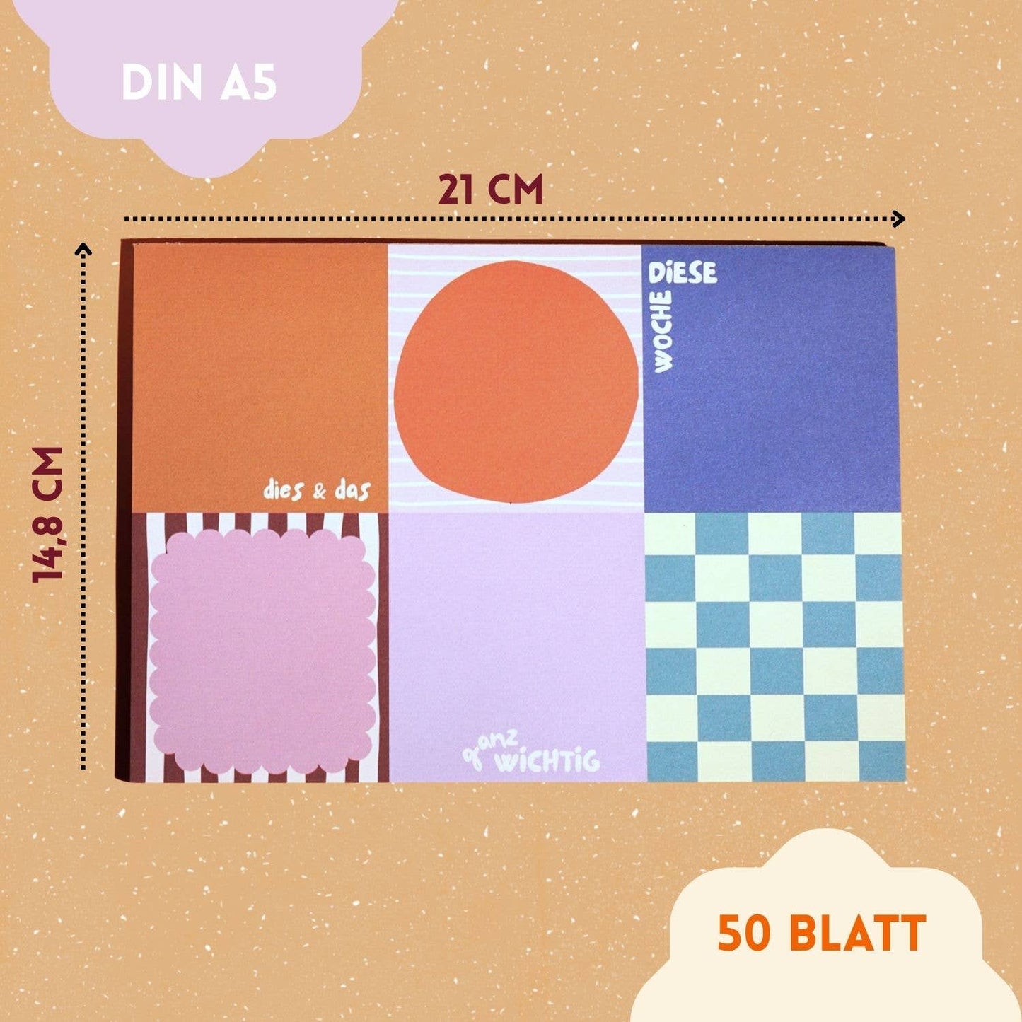 Wochenplaner 'Colour Notes' DIN A5
