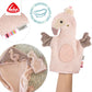 Waschhandschuh Flamingo - Waschlappen mit Tiermotiv