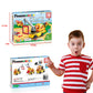 Magnetbausteine 3-in-1-Kran, Kipper, Leiterwagen
