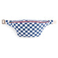 Gürteltasche Damier ecru/marine blau