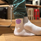 Purple Smile Tennissocken
