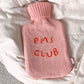 Wärmflasche 'PMS Club' rosa