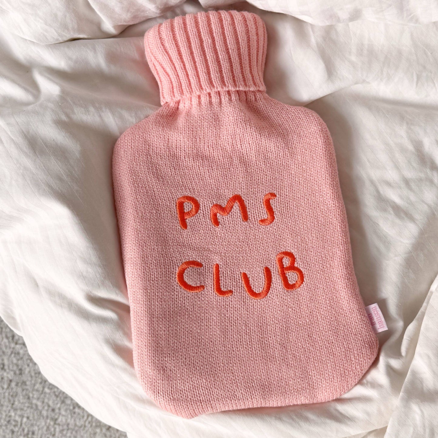 Wärmflasche 'PMS Club' rosa