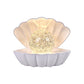 Objet Paris / Dekorative LED Glitzerlampe 'Muschel'